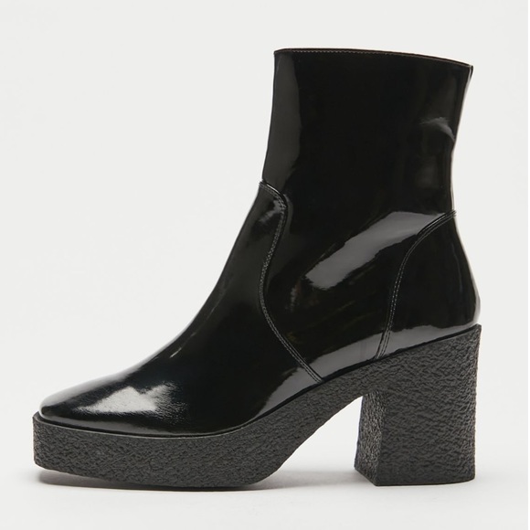 Urban Outfitters Shoes - • uo retro mod black platform boots •